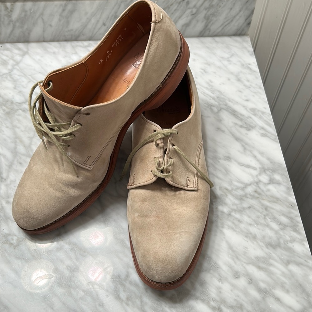 Allen Edmonds Tan Buck Oxfords- M12